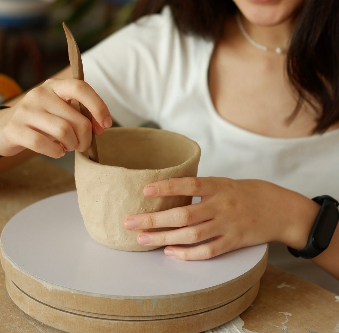 Pottery Workshop: Wheel Throwing + Mug Making