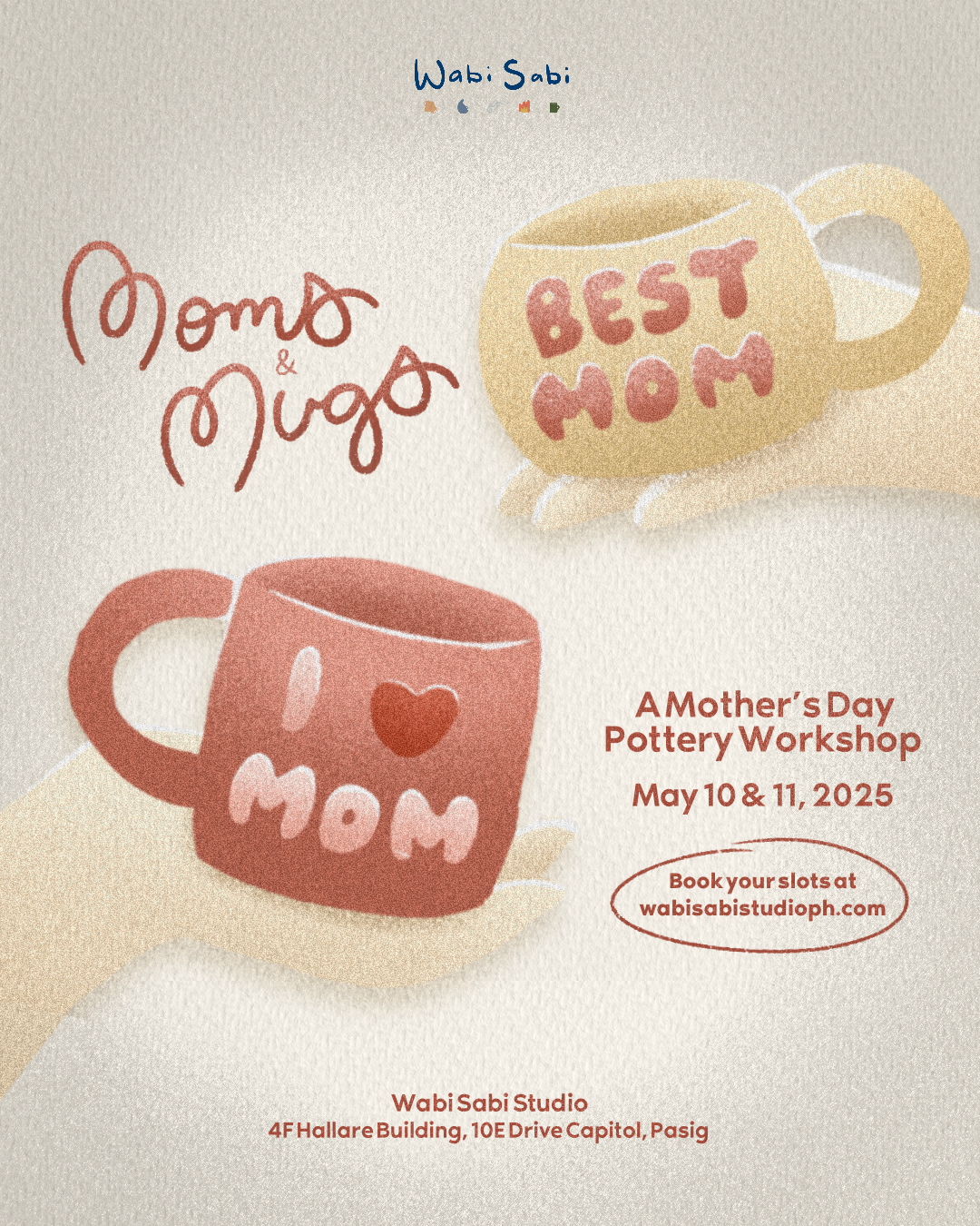 Moms and Mugs Mug Making Workshop
