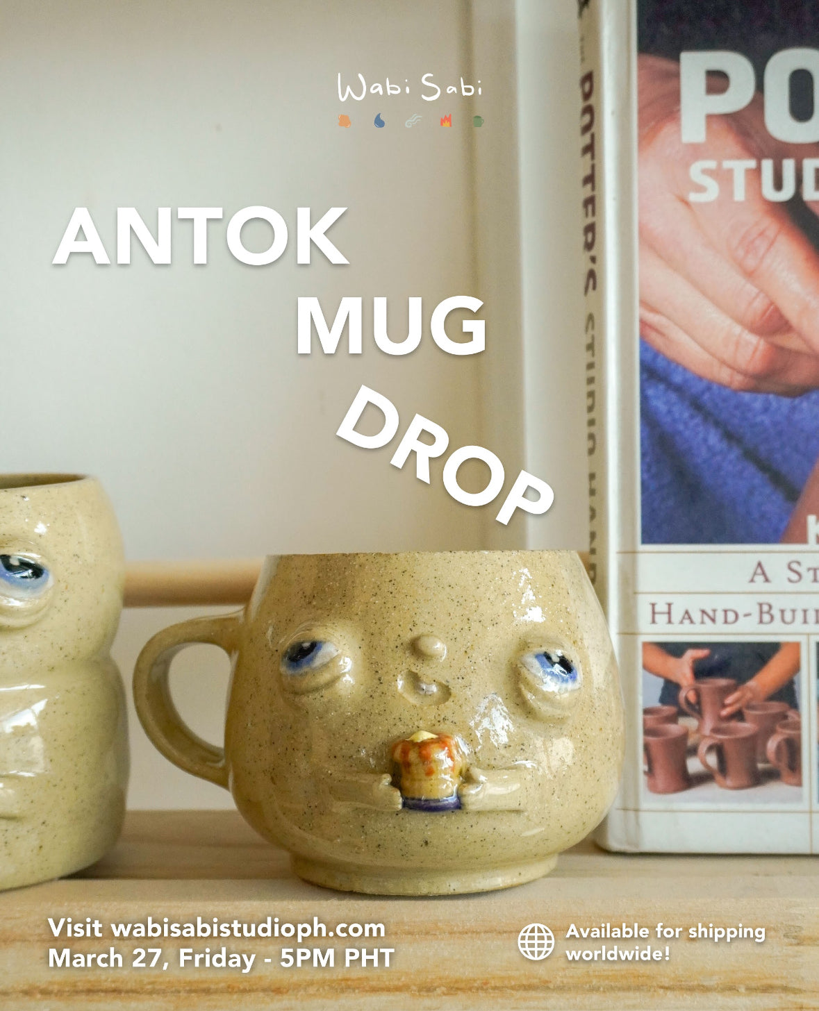 March Mug Drop – Wabi Sabi PH
