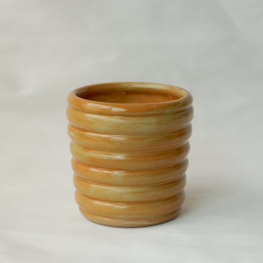 Mustard Ribbed Cup