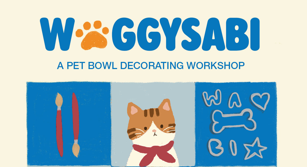 WaggySabi: A Pet Bowl Decorating Workshop