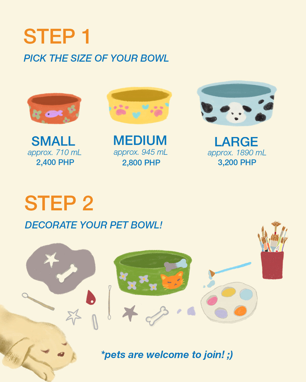 WaggySabi: A Pet Bowl Decorating Workshop