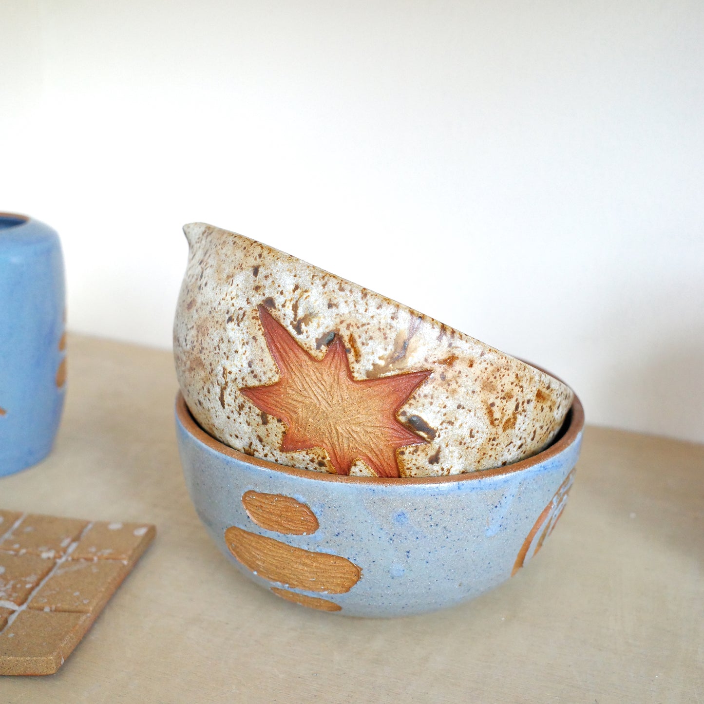 Sand Stone Matcha Bowl