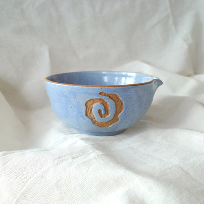 Marina Blue Matcha Bowl