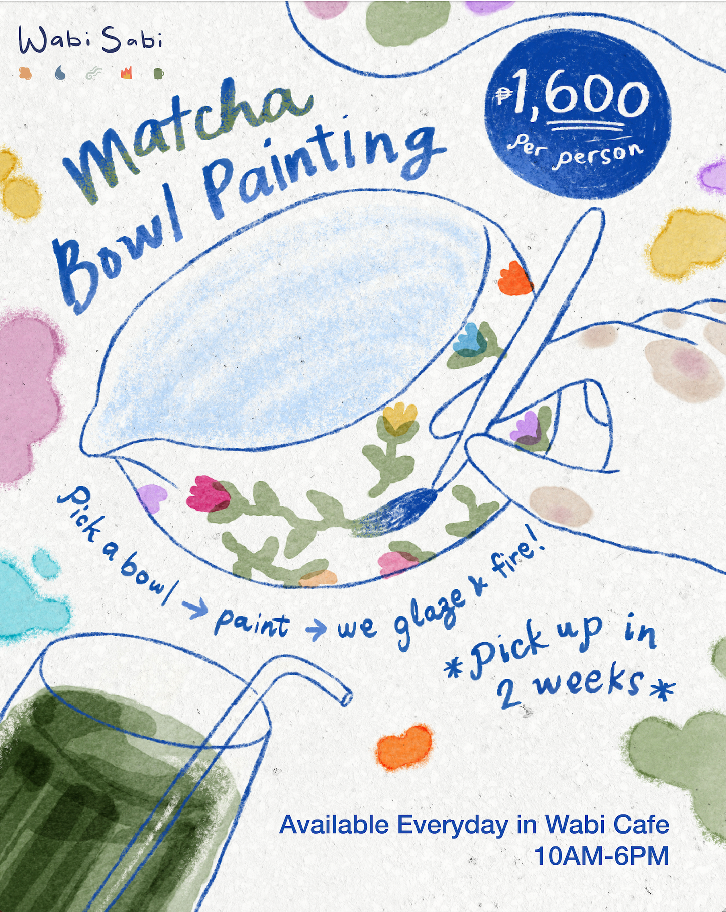 Paint Your Own Matcha Bowl