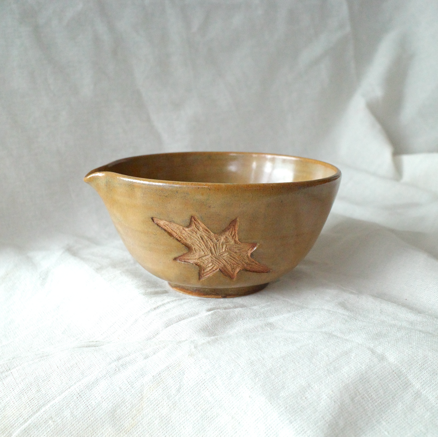 French Ochre Matcha Bowl