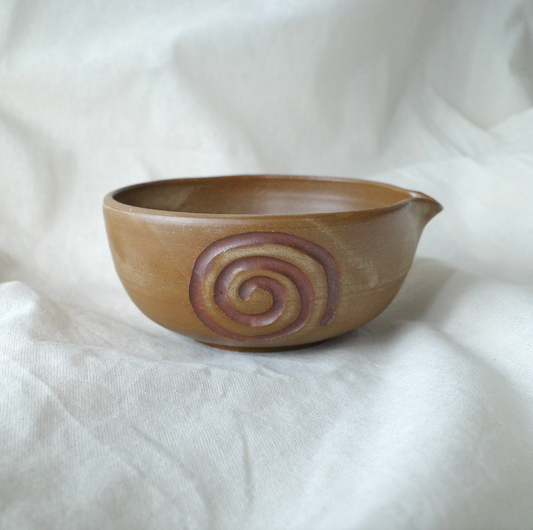Raw Umber Matcha Bowl
