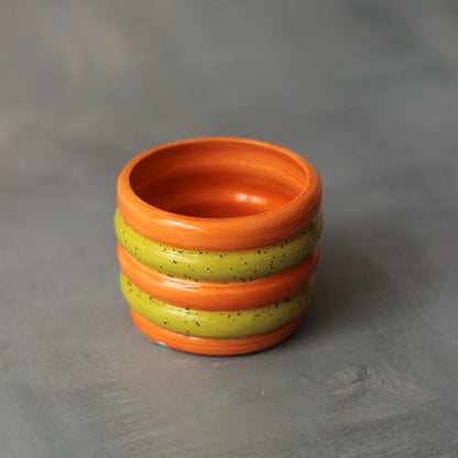 Striped Cortado Set